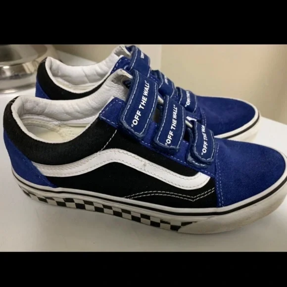 Classic Old Skool Classic Vans Blue/Black Sneakers Classic Design - Picture 10 of 10